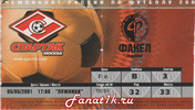 ����� � ����� ������� vs ����� (�������, ������), 2001.05.05